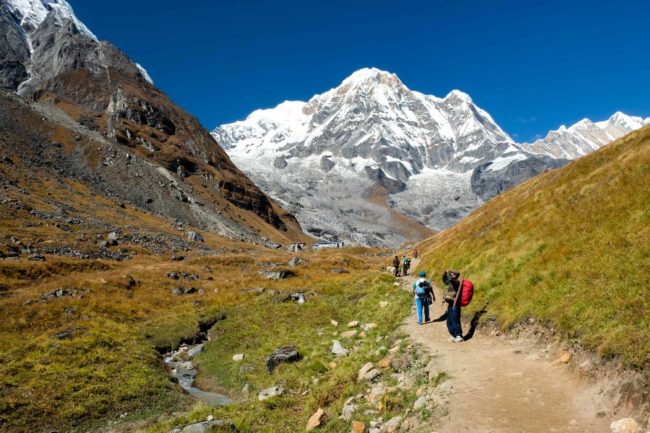 Way to Annnapurna Base Camp