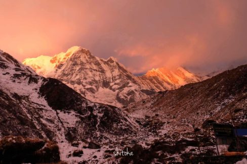 Annapurna south and Annapurna I