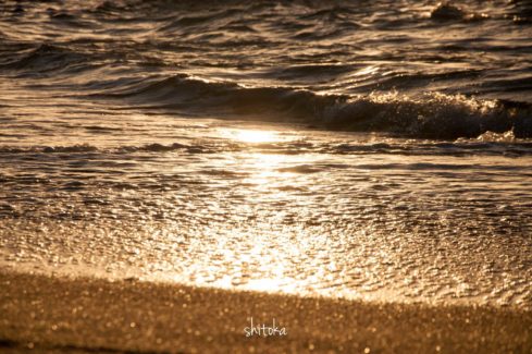 いなか浜のサンセット