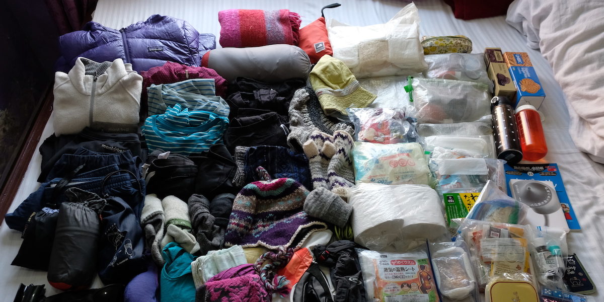 ネパールトレッキング持ち物